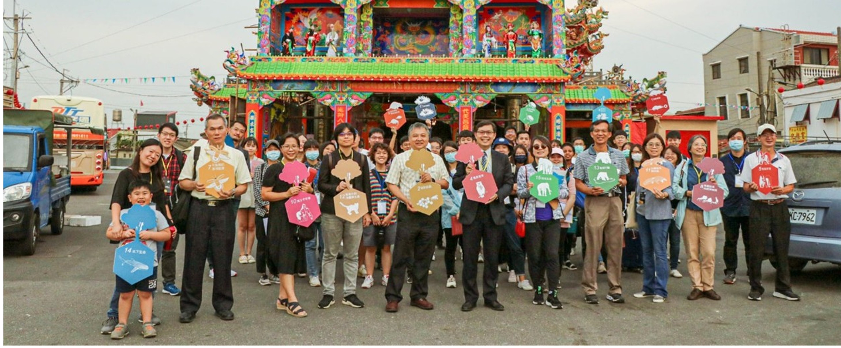 Group photo of SDG workshop